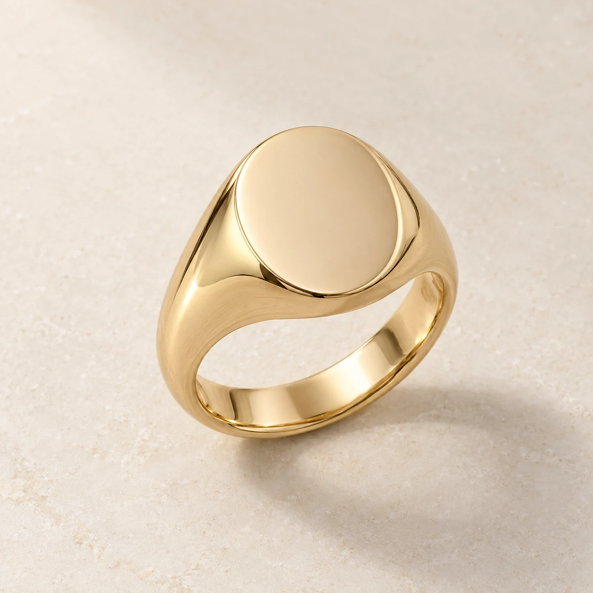 Solstice Signet Ring — illustrative product photograph